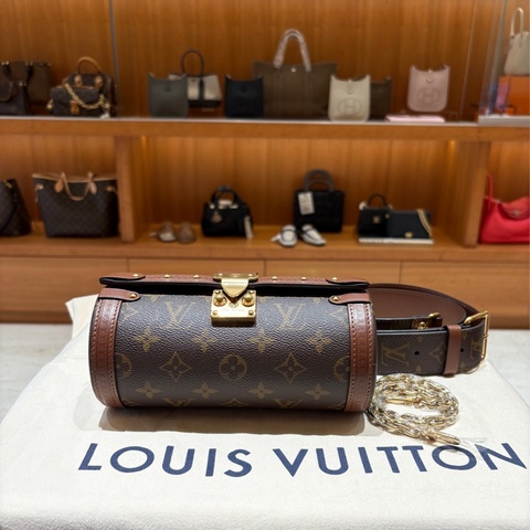Louis Vuitton papillon Trunk 老花巴比龍圓筒包