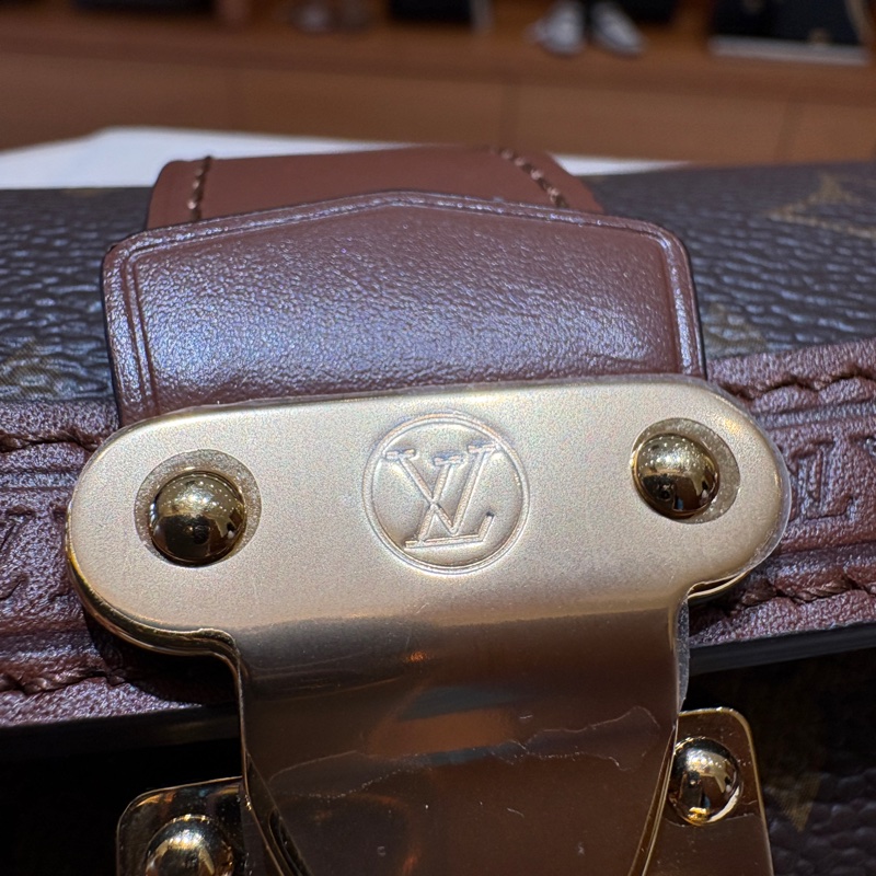 【台中現貨+限量款】Louis Vuitton Papillon Trunk 圓筒包|老花經典|復古旅行箱靈感|雙背帶設計-4