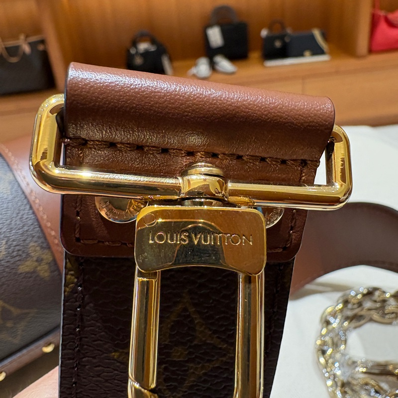 【台中現貨+限量款】Louis Vuitton Papillon Trunk 圓筒包|老花經典|復古旅行箱靈感|雙背帶設計-12