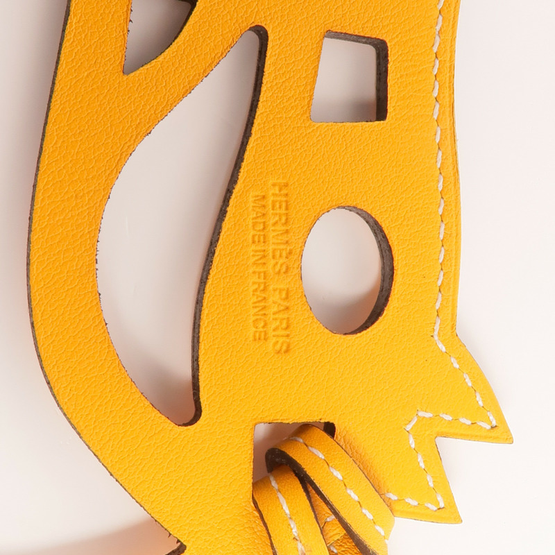 HERMES Swift皮革Paddock Cheval Charm掛飾-4