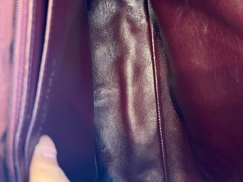 Chanel香奈兒 黑色銀色五金 30底長 口蓋包 11開-8