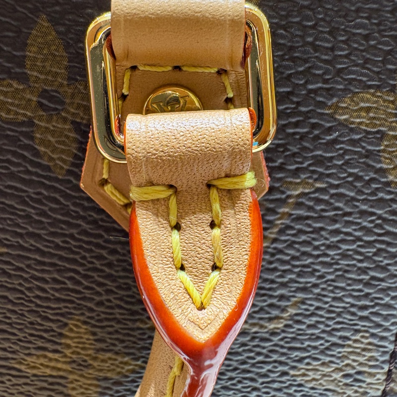 【台中現貨，迷你經典不敗款】Louis Vuitton Petit Sac Plat 老花琴譜包｜直立手提斜背兩用｜小巧耐裝百搭神器｜狀況極新-8