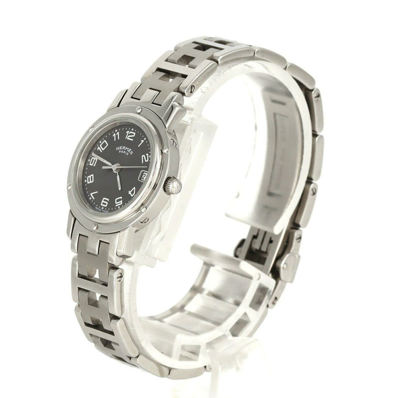 愛馬仕 Clipper CL4.210 不鏽鋼石英錶-1