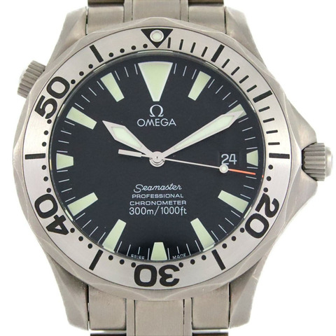 歐米茄海馬系列專業潛水錶 TI 2231.50 自動腕錶