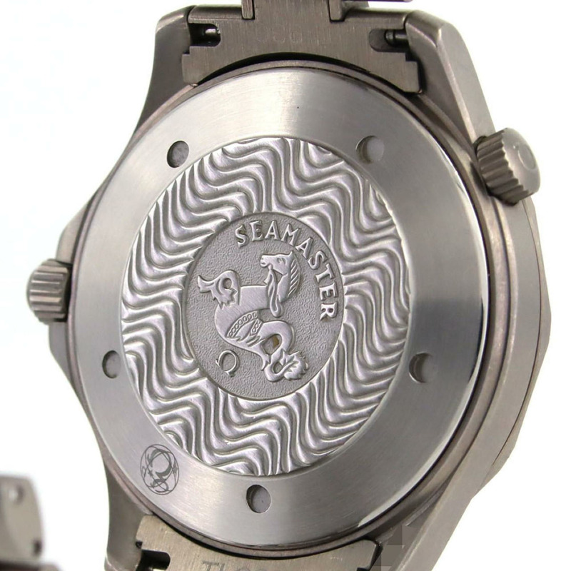 歐米茄海馬系列專業潛水錶 TI 2231.50 自動腕錶-4