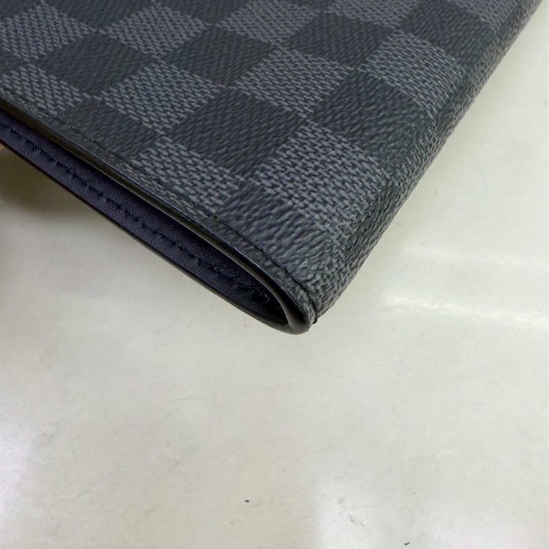 Louis Vuitton(路易威登)Pochette Jour Damier Graphite(棋盤格紋)手拿包-4
