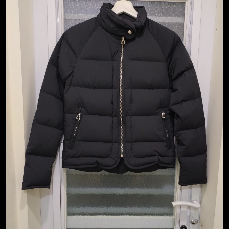 Hermes 黑色鵝絨外套-0