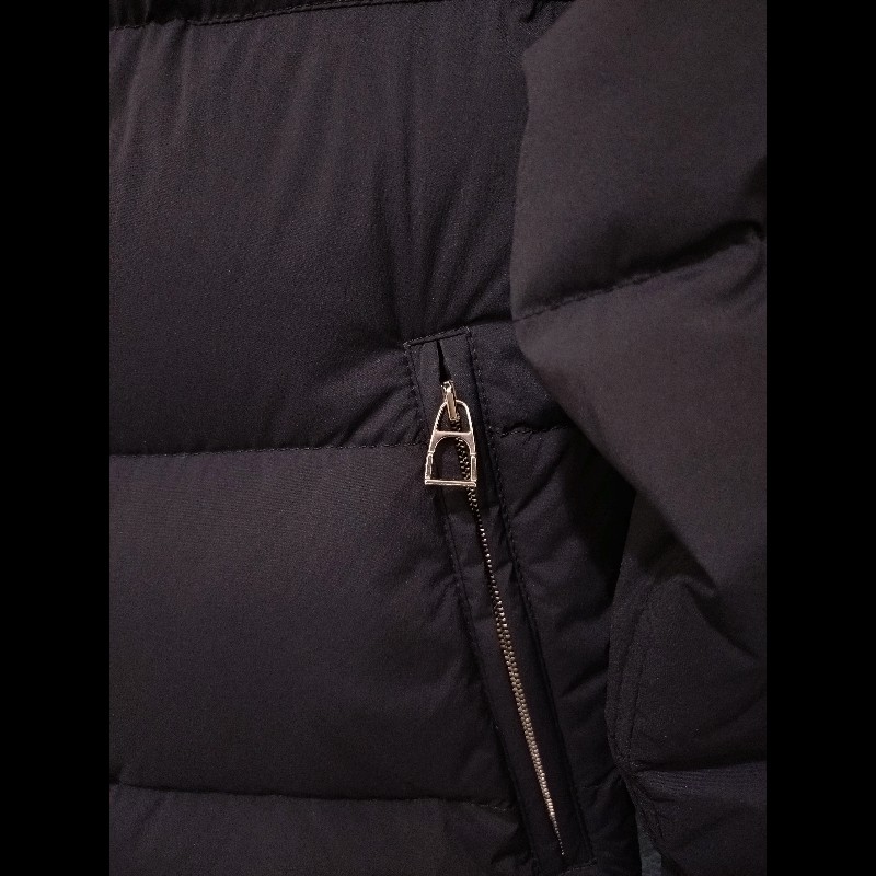 Hermes 黑色鵝絨外套-3