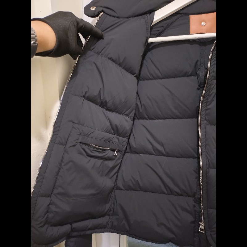 Hermes 黑色鵝絨外套-4