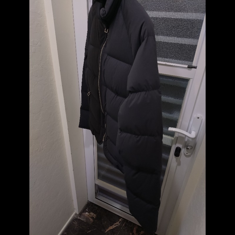 Hermes 黑色鵝絨外套-6