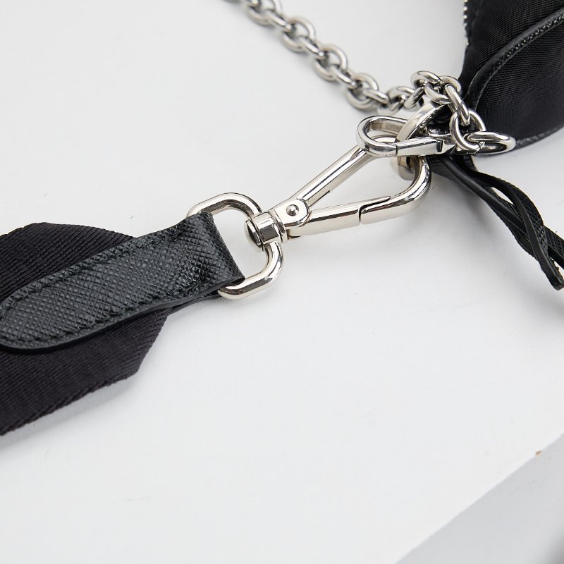 二手Prada hobo 2005三合一/黑色-8