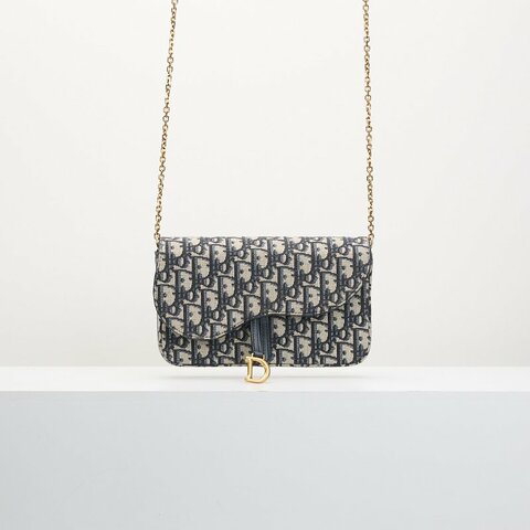 二手DIOR woc 新款鍊包/老花