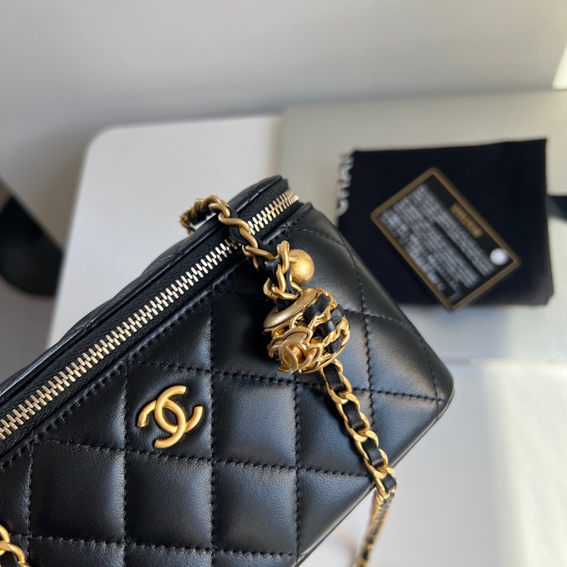 ✨Chanel 金球化妝包 盒子包 有保卡99新🖤-1