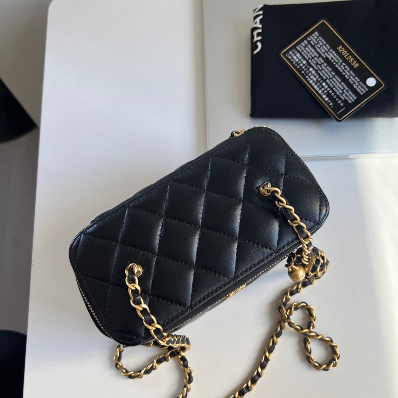 ✨Chanel 金球化妝包 盒子包 有保卡99新🖤-2