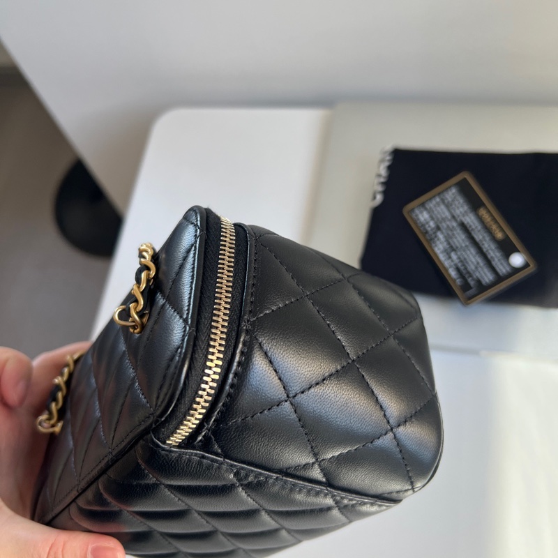 ✨Chanel 金球化妝包 盒子包 有保卡99新🖤-7