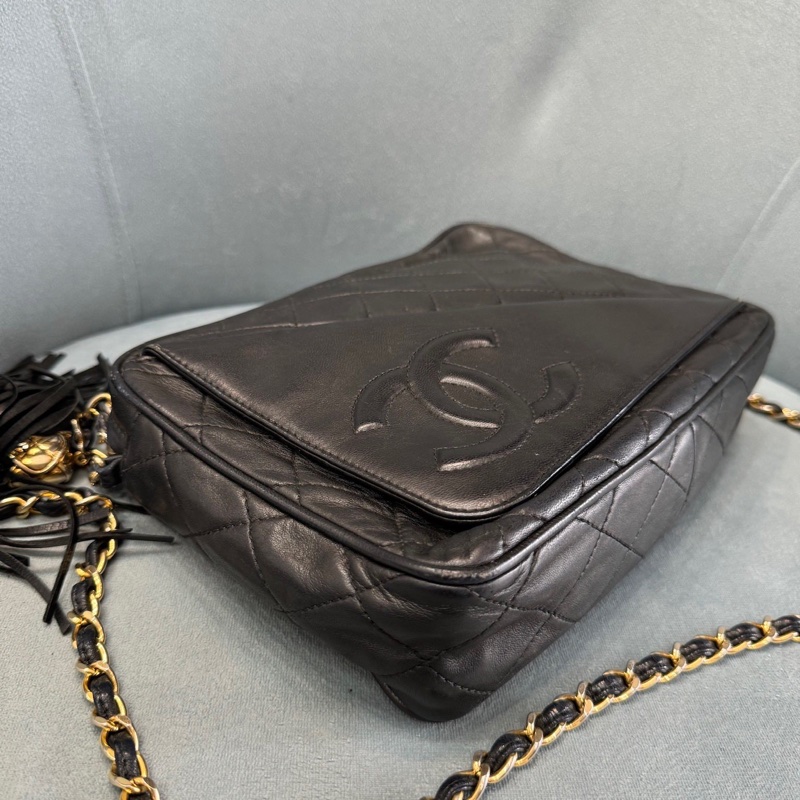 Chanel 流蘇相機包 98新配件塵袋-3