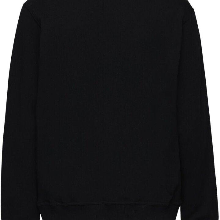 BURBERRY TB LOGO 黑色長袖衛衣/ 大學T-4