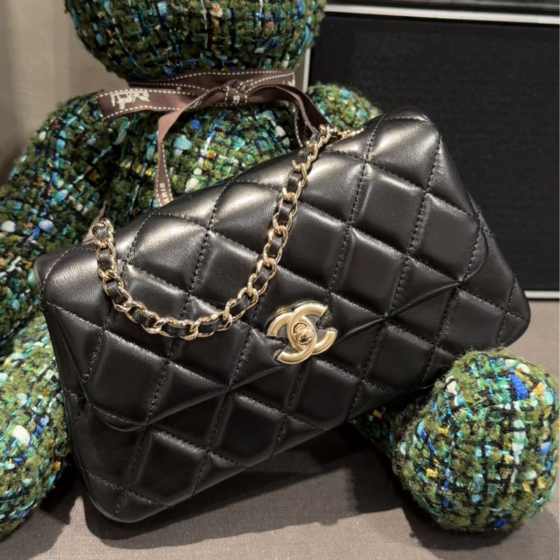 Chanel mini cf 隱藏版雲朵包25s 限量💌全新大全配 New gift🎁-1