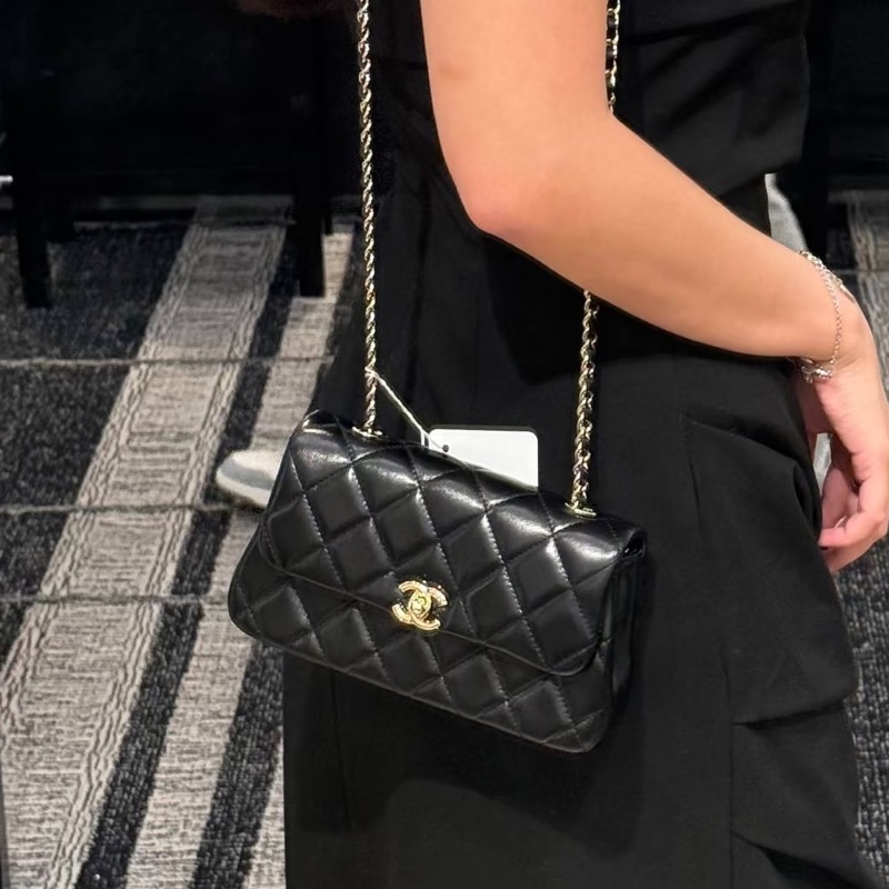 Chanel mini cf 隱藏版雲朵包25s 限量💌全新大全配 New gift🎁-10