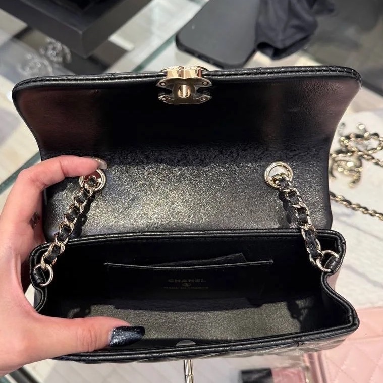 Chanel mini cf 隱藏版雲朵包25s 限量💌全新大全配 New gift🎁-13