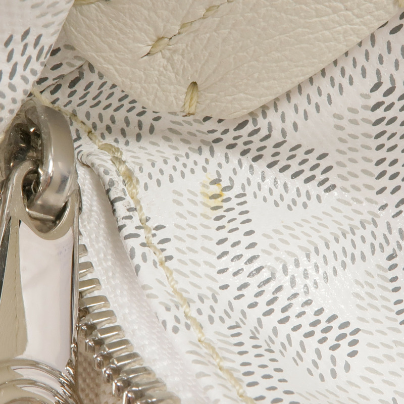 GOYARD 塗層帆布Boheme Hobo Bag銀扣肩背袋-15