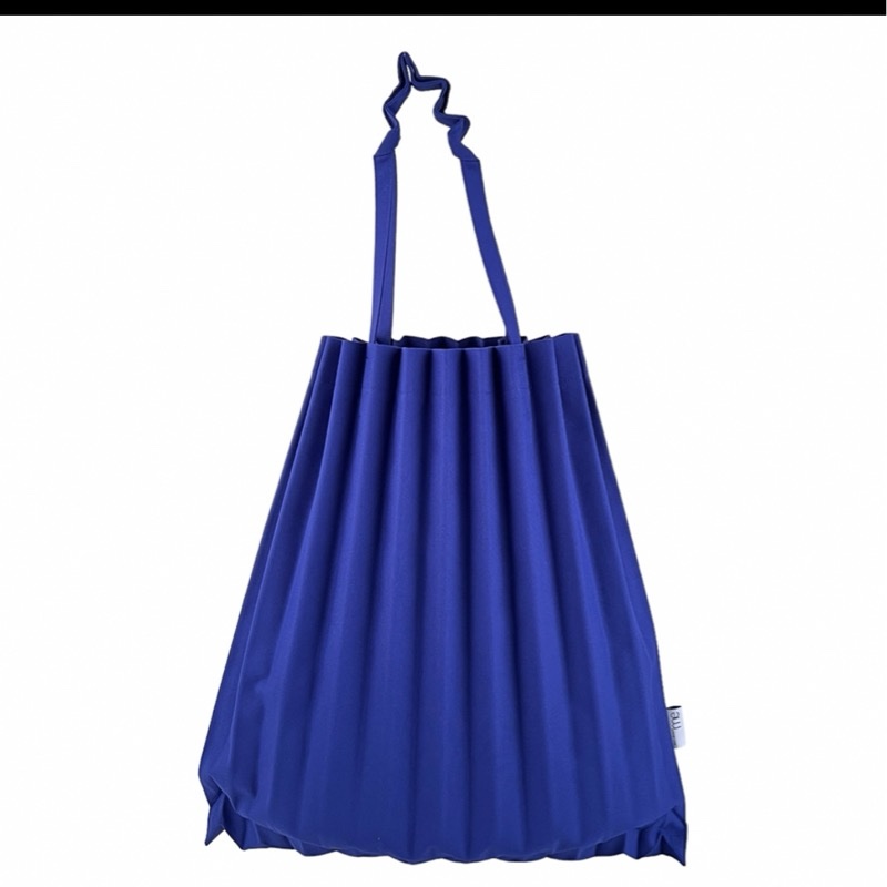 ISSEY MIYAKE BAOBAO- Me 系列皺褶旅行手樹幹包(寶藍色)-2