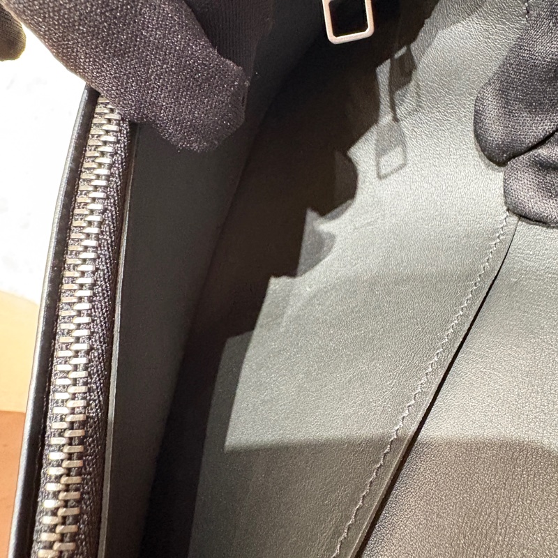 【台中現貨,大容量男用長夾】LV Brazzaville 棋盤格皮夾|黑灰極簡風格|多卡槽大鈔位|台中市北區現貨-9