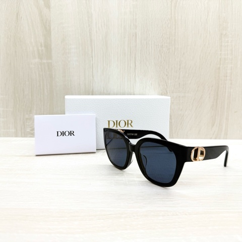 DIOR深藍色玫瑰金30Montaigne S10F墨鏡