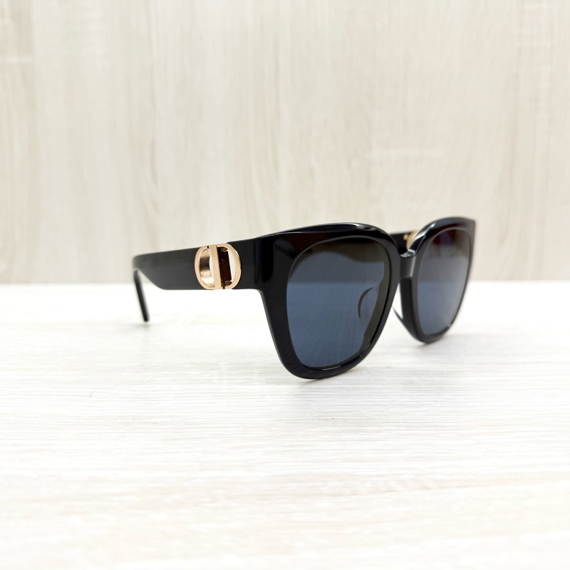 DIOR深藍色玫瑰金30Montaigne S10F墨鏡-5