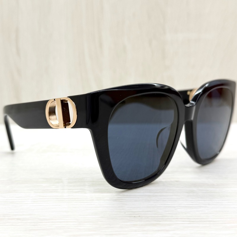 DIOR深藍色玫瑰金30Montaigne S10F墨鏡-7