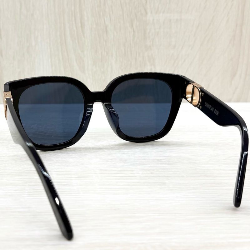 DIOR深藍色玫瑰金30Montaigne S10F墨鏡-8