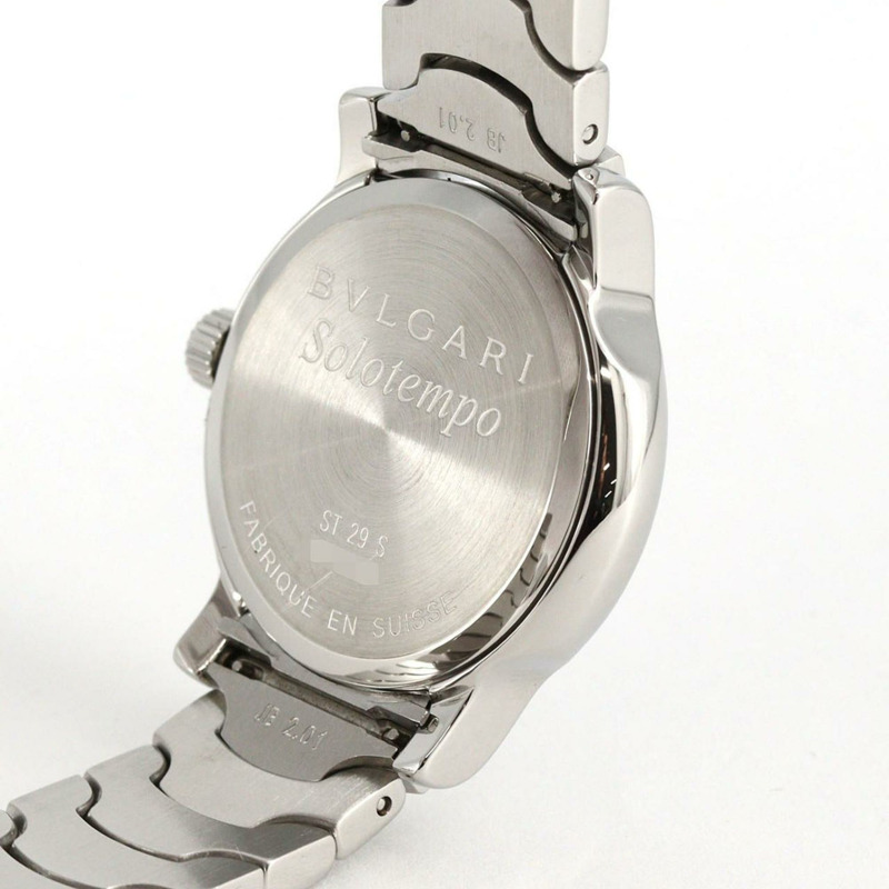 寶格麗 Solotempo ST29S ST29WSSD 不鏽鋼石英腕錶-5
