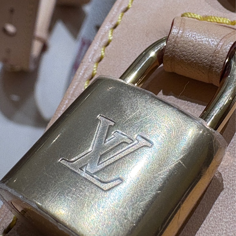 Louis Vuitton x TM ALL IN BB LV 村上隆白三彩水桶包-2-4