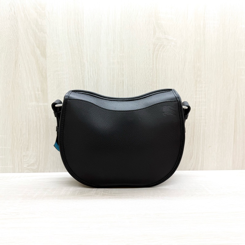 Burberry黑銀牛皮Rocking hores-1