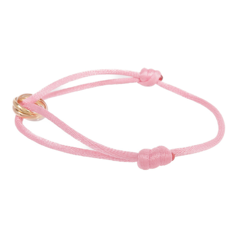 CARTIER 18K黃金/白金/玫瑰金Trinity Bracelet手帶-1