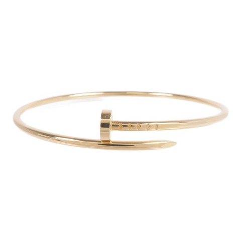 CARTIER 18K黃金Juste un Clou Bracelet Small Model手鐲Cartier#19