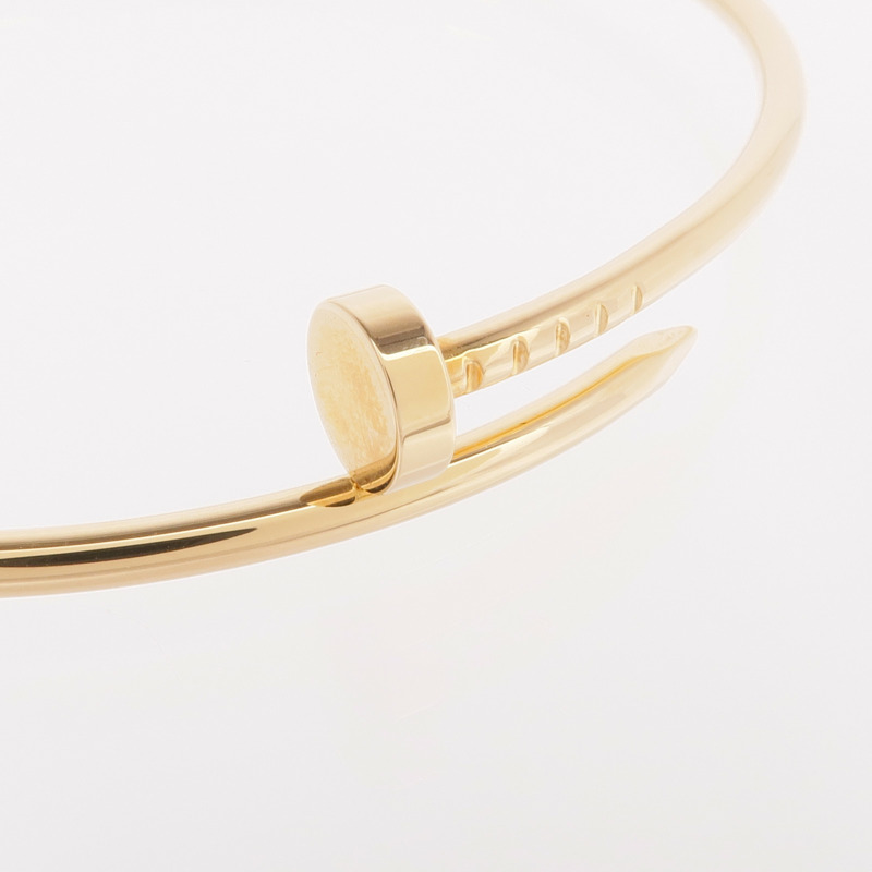 CARTIER 18K黃金Juste un Clou Bracelet Small Model手鐲Cartier#19-4