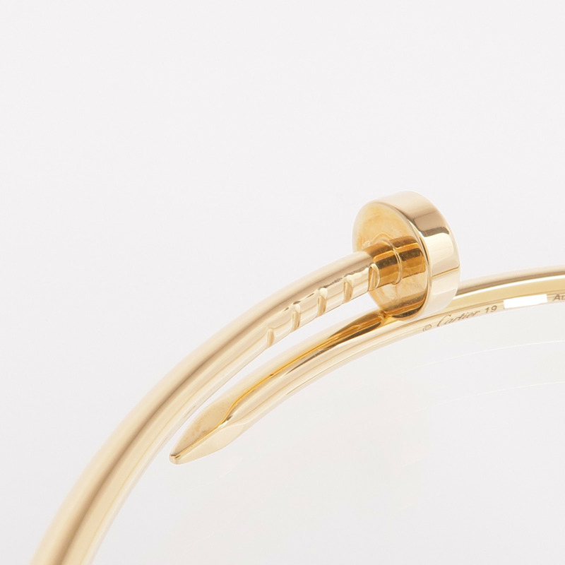 CARTIER 18K黃金Juste un Clou Bracelet Small Model手鐲Cartier#19-5