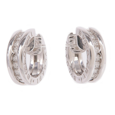 BVLGARI 18K白金B.zero1 Earrings鑽石耳環