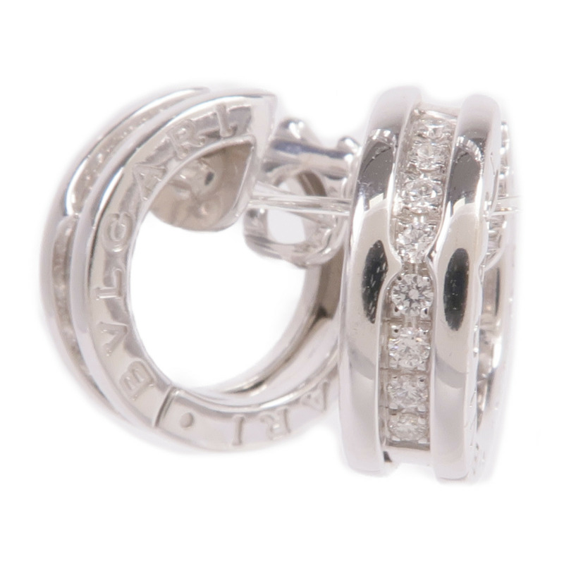 BVLGARI 18K白金B.zero1 Earrings鑽石耳環-1