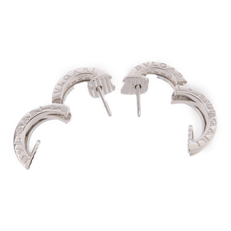 BVLGARI 18K白金B.zero1 Earrings鑽石耳環-3