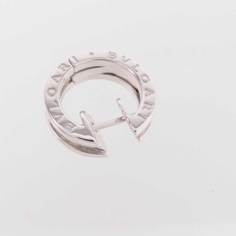 BVLGARI 18K白金B.zero1 Earrings鑽石耳環-4