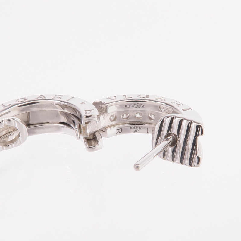 BVLGARI 18K白金B.zero1 Earrings鑽石耳環-5