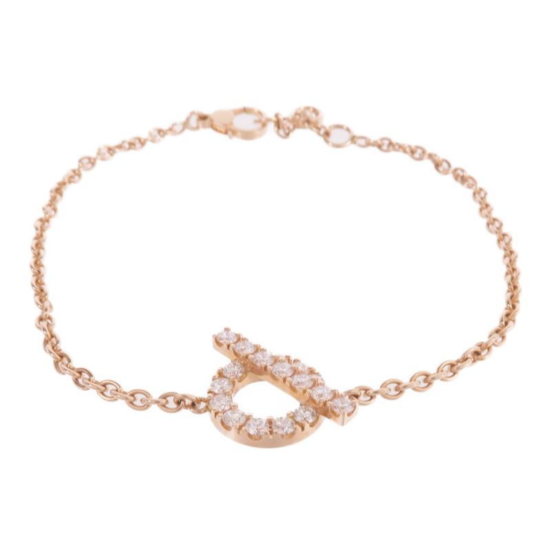 HERMES 18K白金Finesse Bracelet鑽石手鏈-1