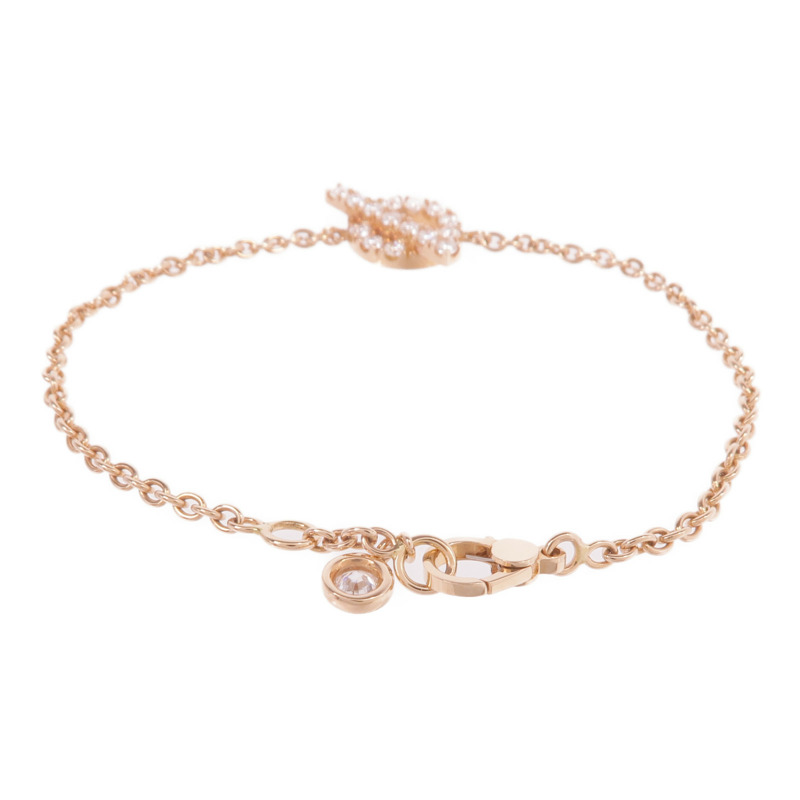 HERMES 18K白金Finesse Bracelet鑽石手鏈-3