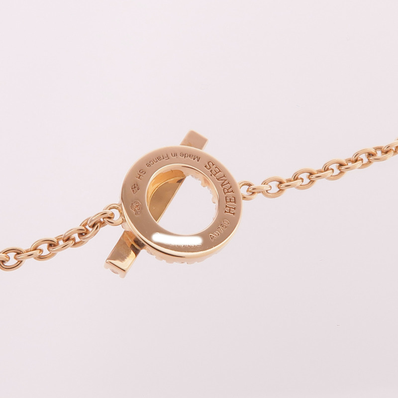 HERMES 18K白金Finesse Bracelet鑽石手鏈-6