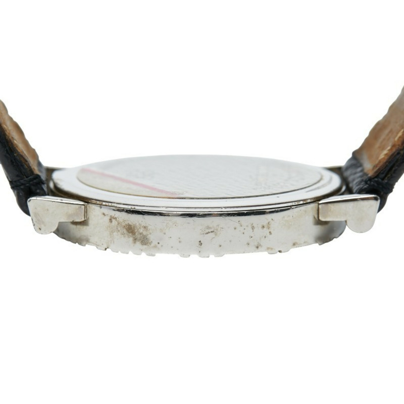 Tiffany & Co.) Atlas 男士腕錶 M0640,石英機芯,銀色錶盤,SV925,皮革錶帶。-5