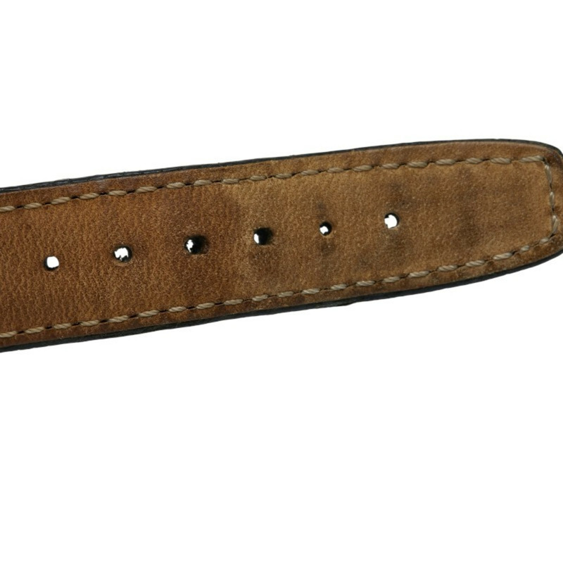 Tiffany & Co.) Atlas 男士腕錶 M0640,石英機芯,銀色錶盤,SV925,皮革錶帶。-7