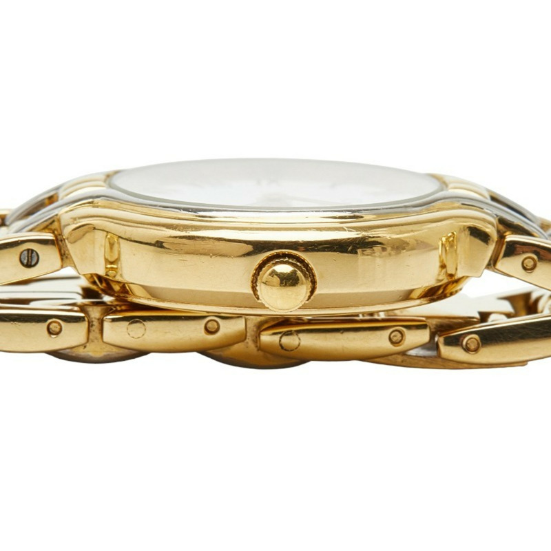 迪奧 3036 石英腕錶 白色錶盤 不鏽鋼鍍層 女士腕錶-4