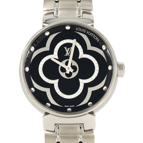 路易威登 Tambour Moon Divine QA020 不鏽鋼石英錶